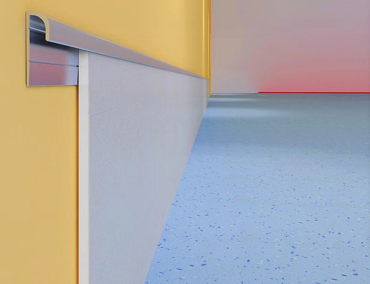 PVC塑膠地板上墻收邊條